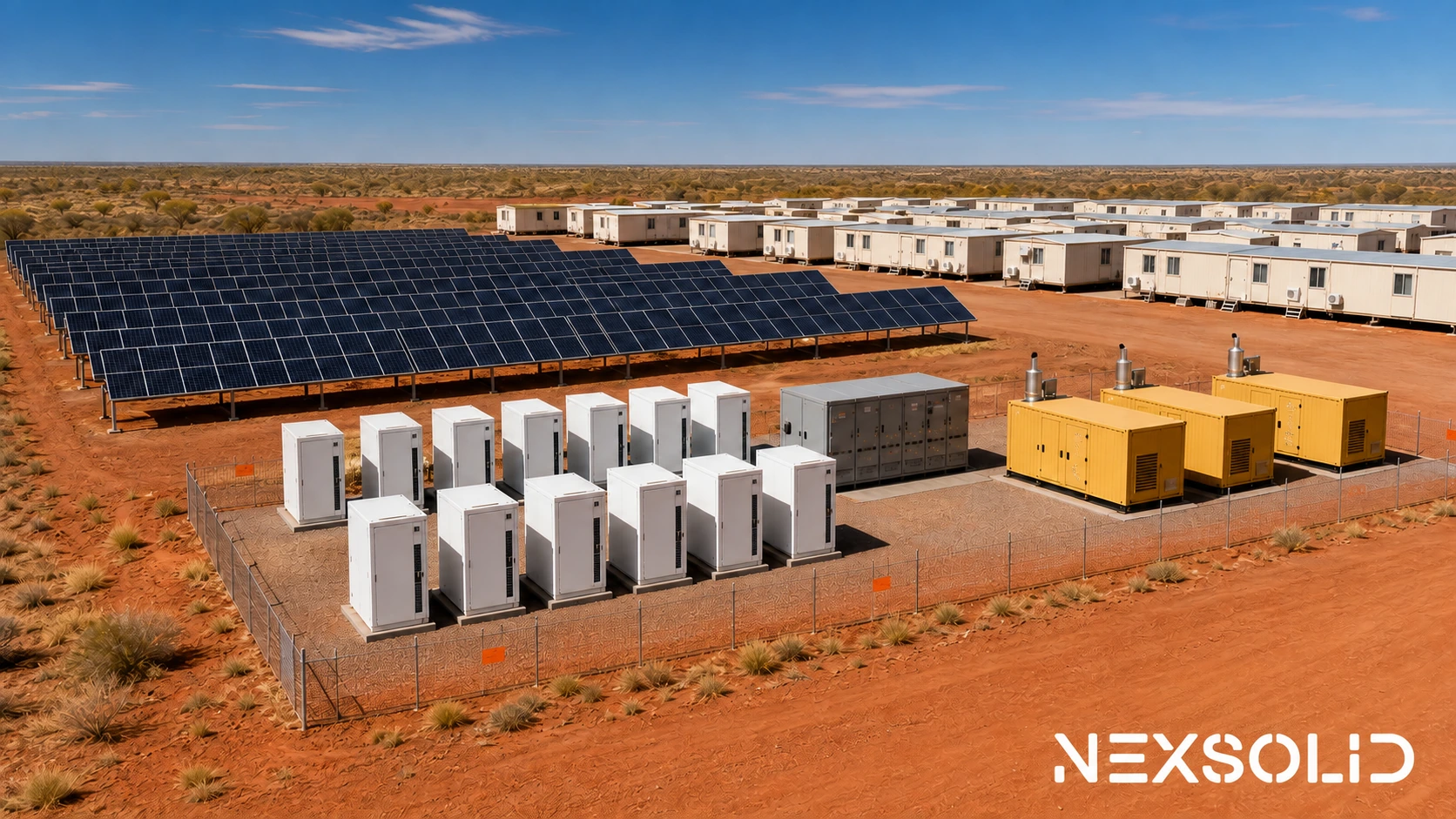 Power planning for a remote camp.