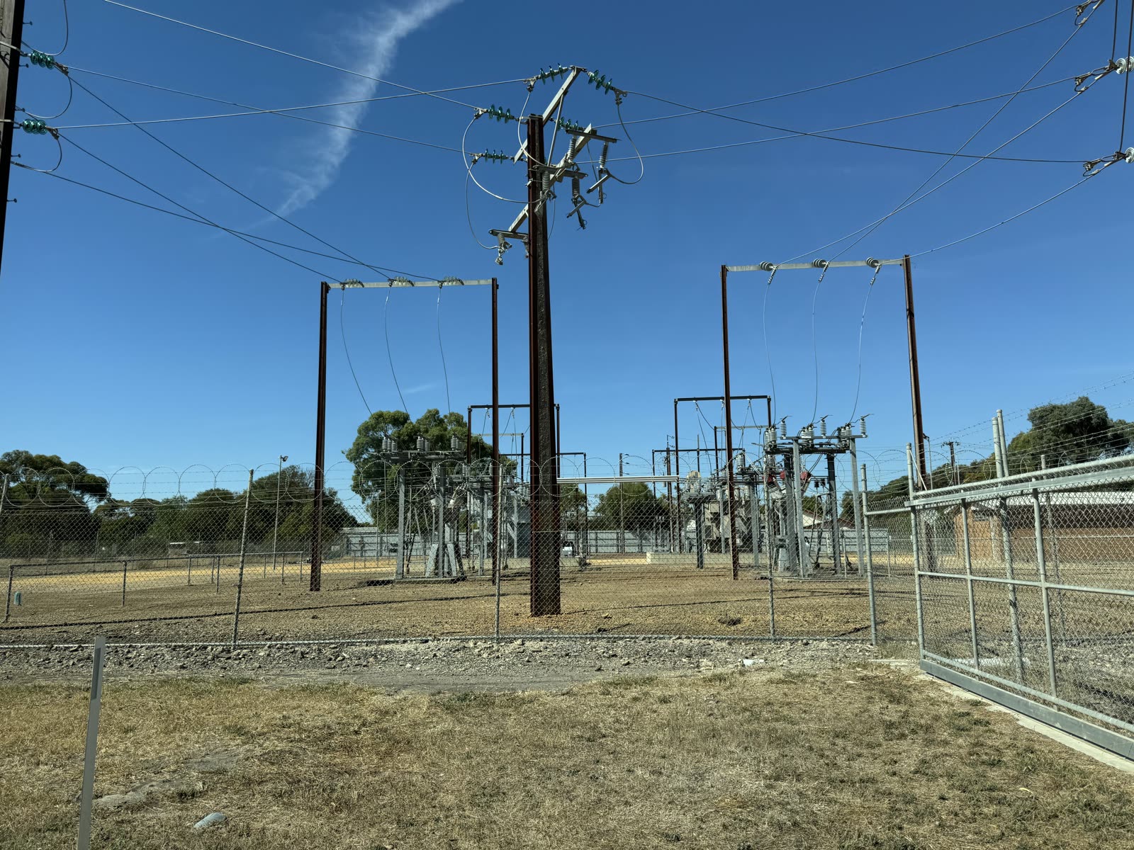 Naracoorte BESS switchyard